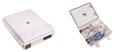 중국 플라스틱 섬유 광학적인 배급 상자, 잘 고정된 150X120X37mm, IP65,2pcs 접합기 협력 업체