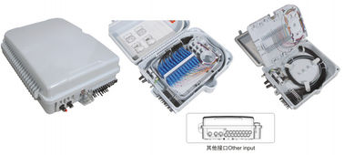 중국 플라스틱 섬유 배급 상자 GFS-24A, 24 ADAPTORS/1: 16/2X1: 8 PLC, 320*240*100mm의 벽은/, IP65 극 거치해, 자르지 않는 지원합니다 협력 업체