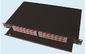 패치 패널 금속 SC FC ST E2000 LC MU 연결관을 위한 선반 유형 광섬유 Termination1U 19&quot; 협력 업체